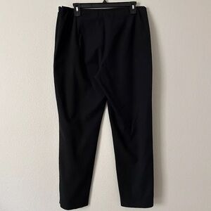 Eileen Fisher Woman’s Pants Size M Cotton Stretch Navy Blue Straight Leg